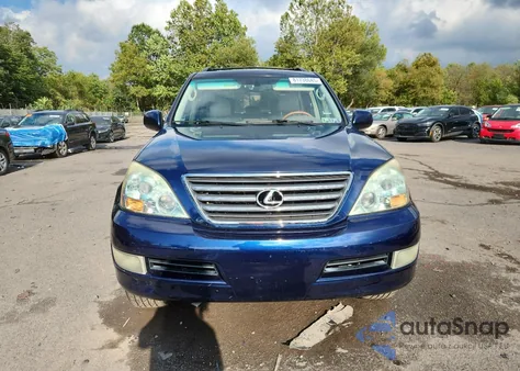 2006 Lexus Gx 470 from USA, damaged, VIN JTJBT20X960124105